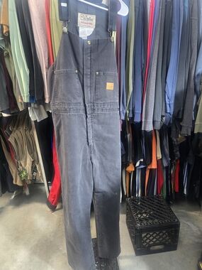 Walls Black Workwear Bib Overalls - Classic Men's Pants